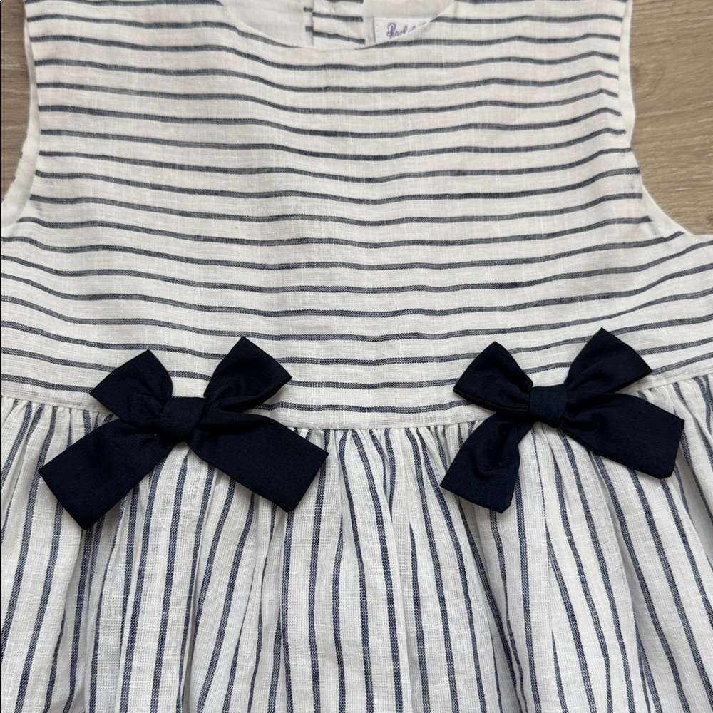 Rachel Riley Linen Dress Size 10 - Picture 2 of 6